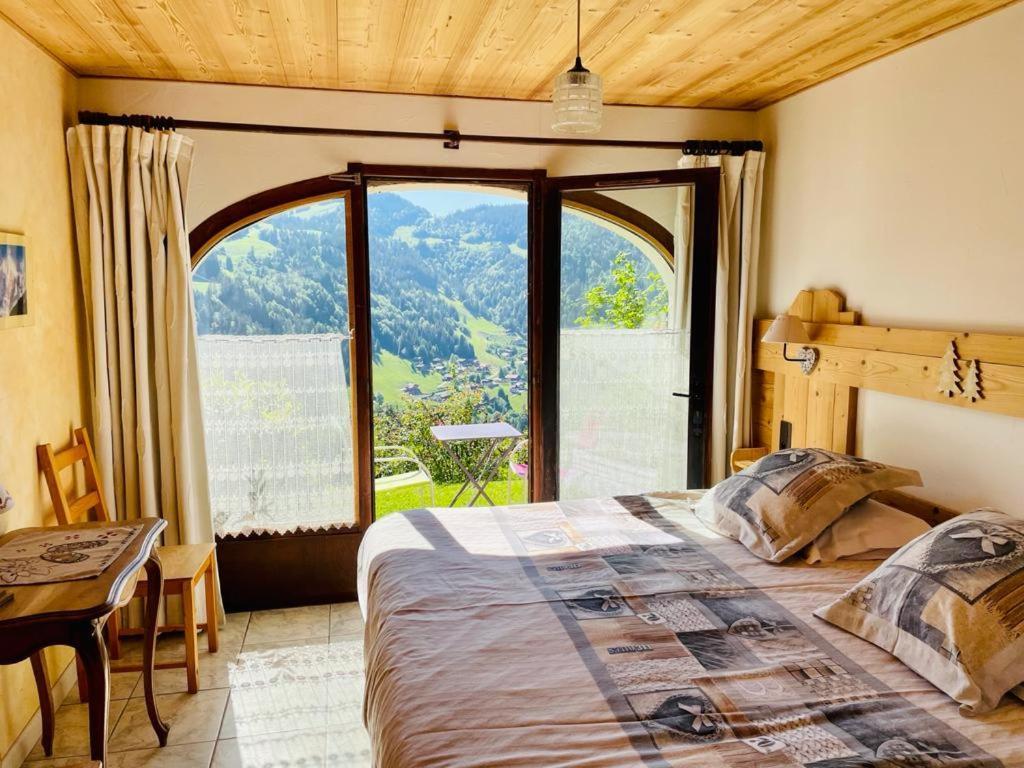 Chambre D'Hotes La Trace La Clusaz Exterior foto