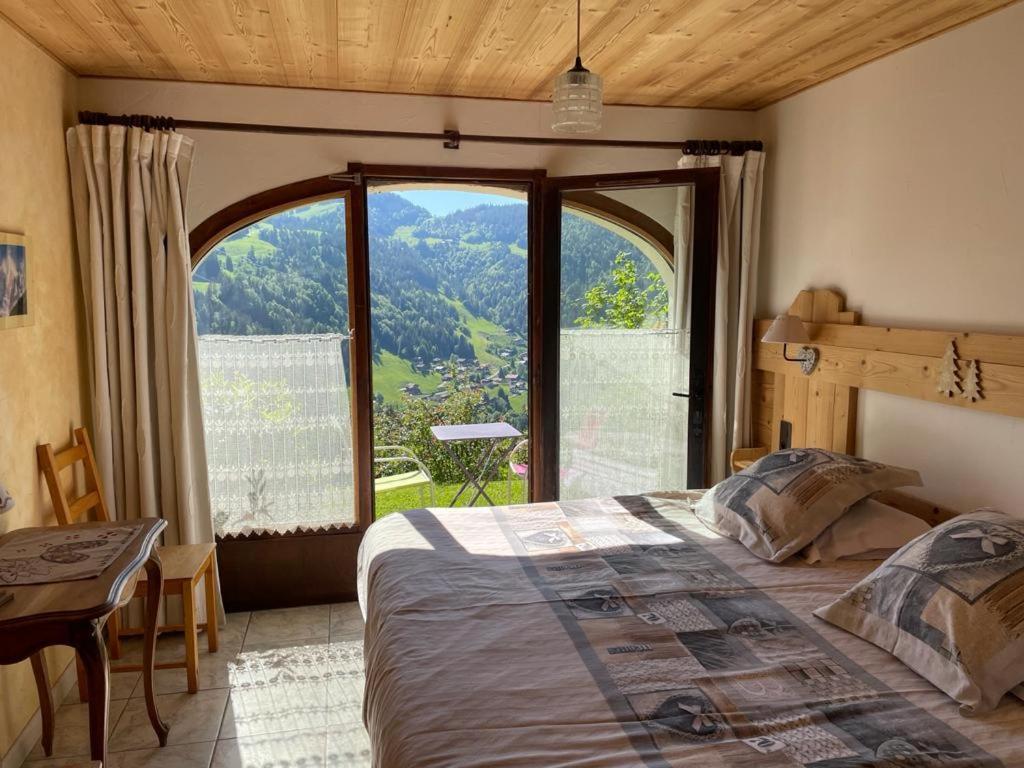 Chambre D'Hotes La Trace La Clusaz Exterior foto