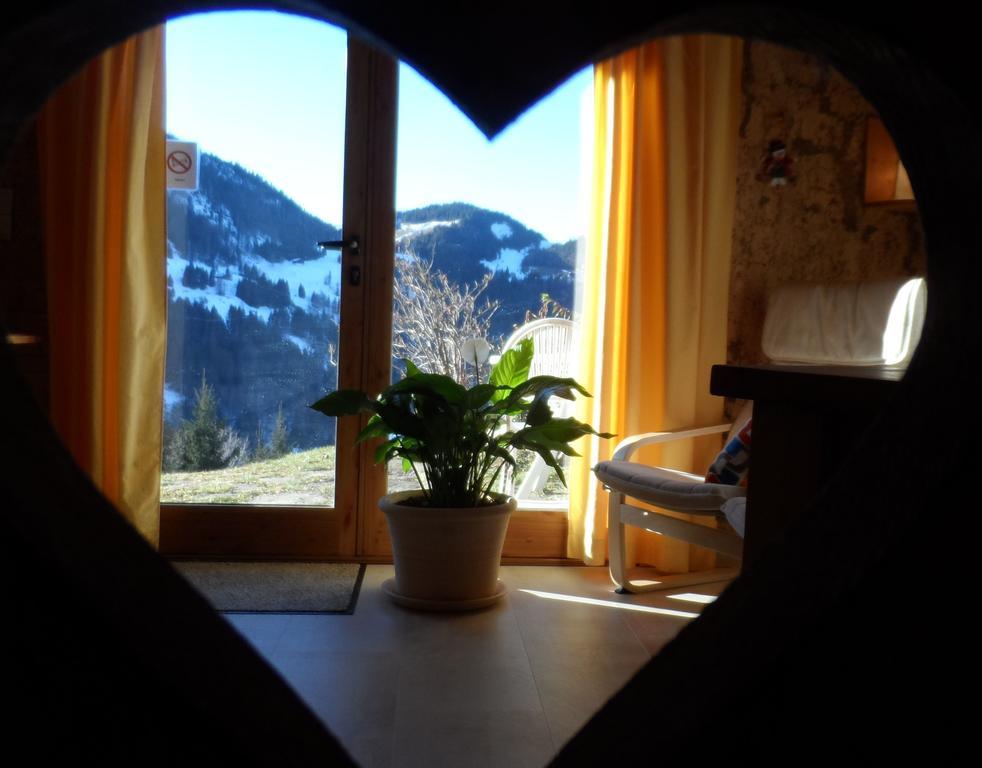 Chambre D'Hotes La Trace La Clusaz Exterior foto