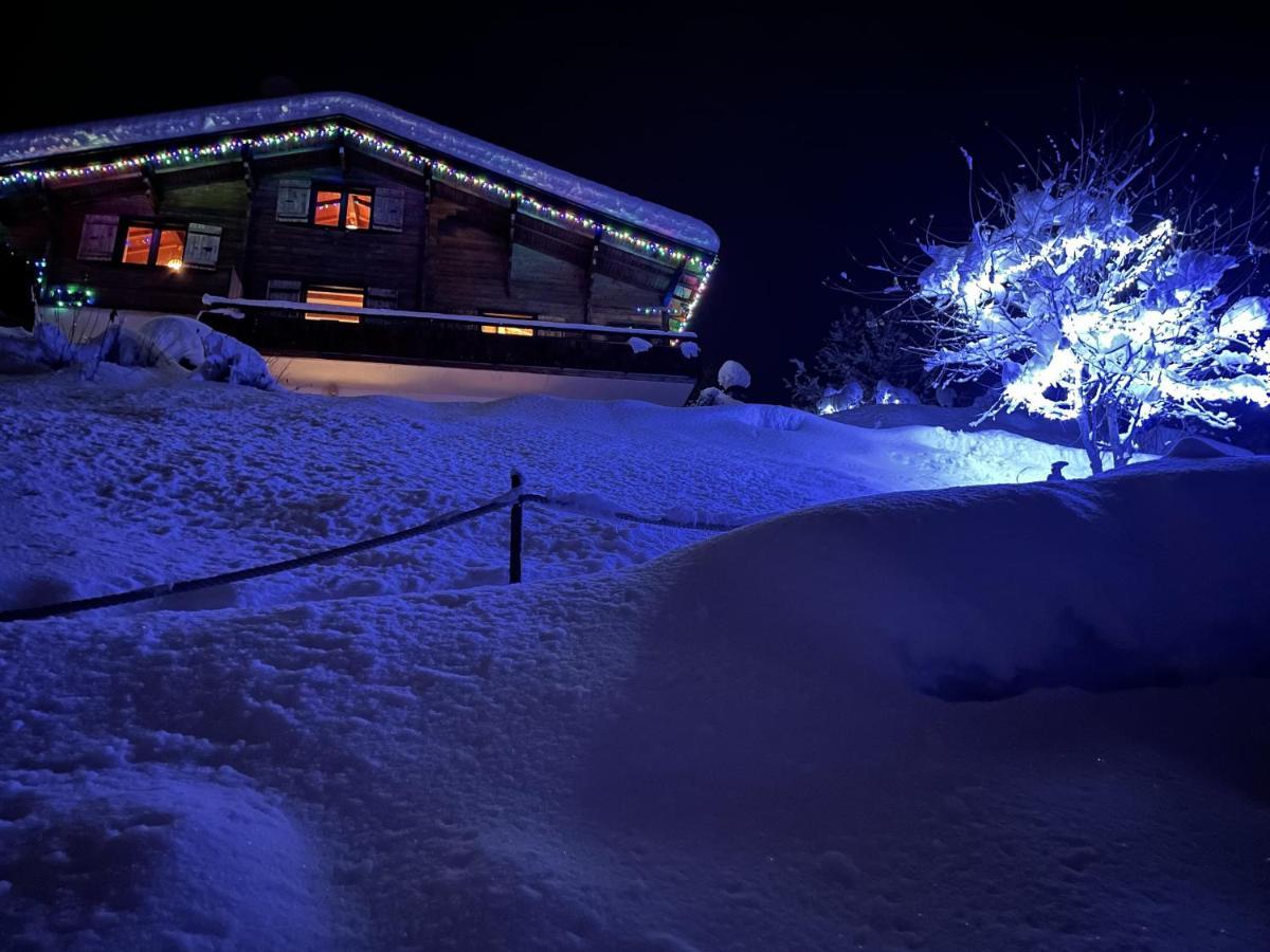 Chambre D'Hotes La Trace La Clusaz Exterior foto