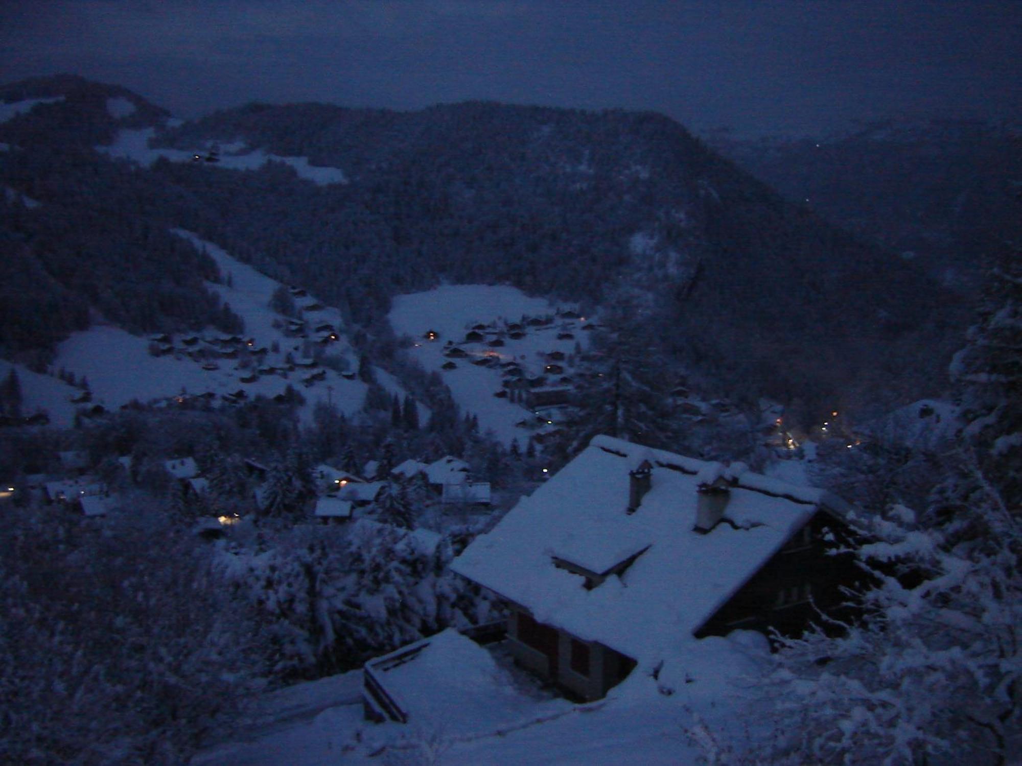 Chambre D'Hotes La Trace La Clusaz Exterior foto