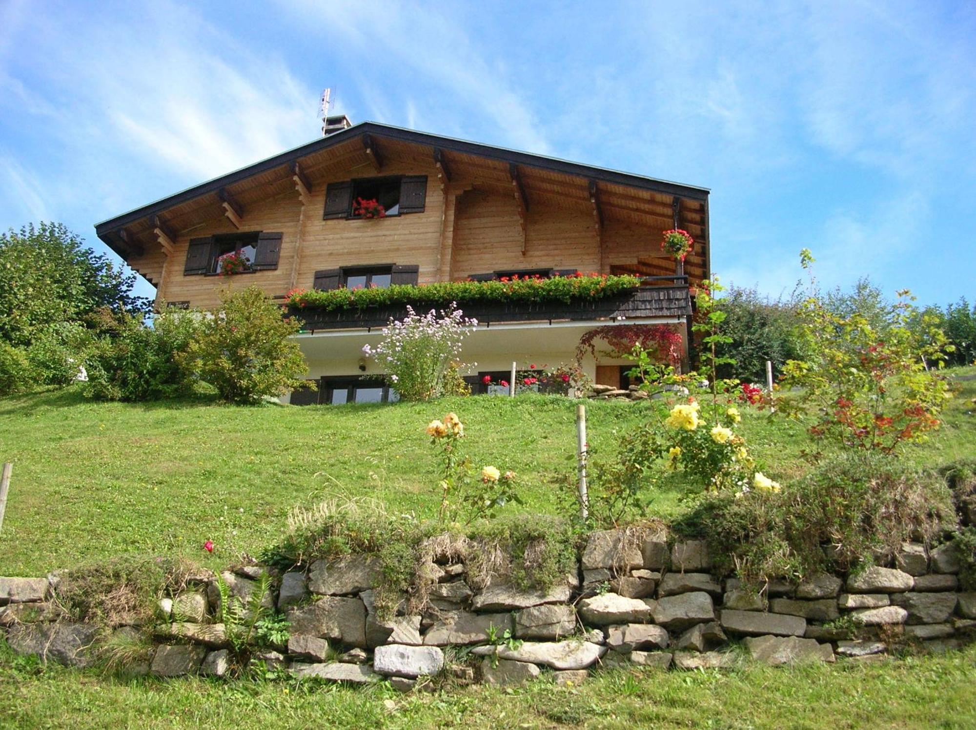 Chambre D'Hotes La Trace La Clusaz Exterior foto